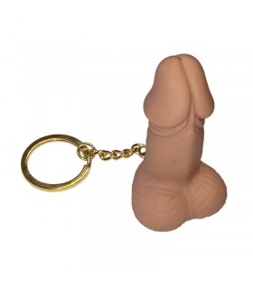 Llavero de Goma Dura Forma de Pene