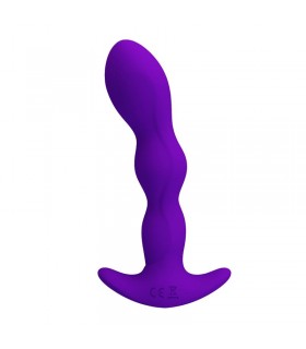Yale Plug Anal con Vibración Púrpura