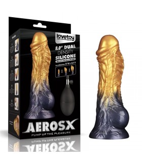 Dildo Inflable Silicona Dual Density 8