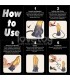 Dildo Inflable Silicona Dual Density 8