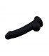 Dildo Trooper 8 Silicona Líquida Negro