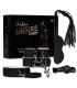 KIT BONDAGE BDSM NEGRO ROSA 8 PIEZAS