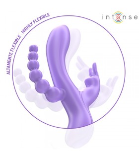 MIKO TRIPLE VIBRADOR RABBIT & ESTIMULADOR & ANAL INTENSE