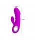 Vibrador Ansel USB Silicona Purpura