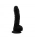 Dildo Labour 8 Silicona Líquida Negro