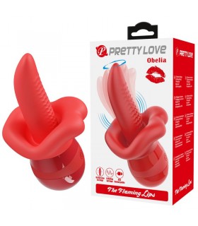 Obelia Estimulador con Vibración y Movimiento Lengua