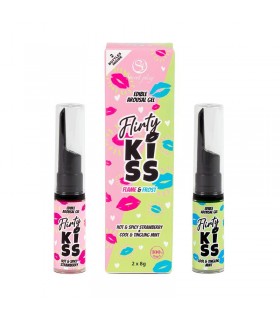 GELES SEXO ORAL FRESA/MENTA FLIRTY KISS SECRET