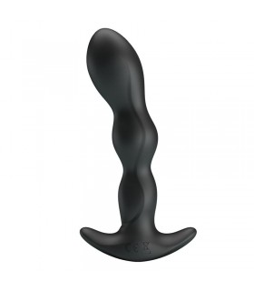 Yale Plug Anal con Vibración Negro