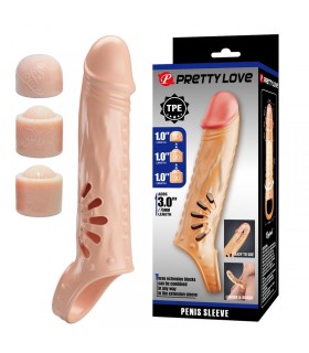 Funda para el Pene con Extensores