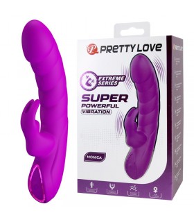 Monica Vibrador con Conejito