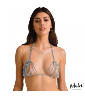 Mireya Sujetador Plateado Talla Única