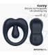 Kenny Anillo Vibrador con Estimulador de Clítoris y APP