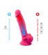 Dildo Dual Density con vibración Mod 1 - 8