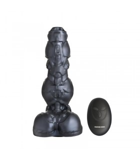 Cyborg Cock Dildo Metal con Thrusting y Vibración