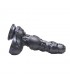 Cyborg Cock Dildo Metal con Thrusting y Vibración