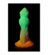 Aqua-Cock Dildo Brilla en la Oscuridad Silicona
