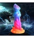 Aqua-Cock Dildo Brilla en la Oscuridad Silicona