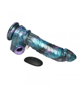 Astro-Thrust Dildo con Vibración y Thrusting