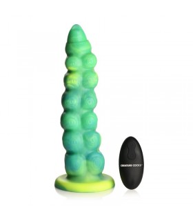 Squirmer Dildo con Thrusting y Vibración Control Remoto Sili