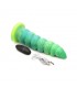Squirmer Dildo con Thrusting y Vibración Control Remoto Sili