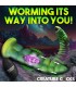 Squirmer Dildo con Thrusting y Vibración Control Remoto Sili
