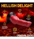 Hell-Hound Dildo Silicona 19 cm - 7.5