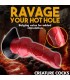 Hell-Hound Dildo Silicona 19 cm - 7.5