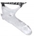 Grand Mamba XL Suspensorio con Dildo Hueco Transparente