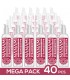 Pack de 40 Lubricante Base Agua Fresa 150 ml