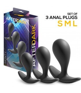 Monty Set de 3 Plugs Anales