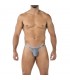 C4MSPX06 Tanga Brasileño Mesh Grey