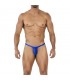 C4MSPX11 Micro Tanga Mesh Electric Blue