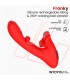 Franky Vibrador con Biting y Bola Rotativa con APP