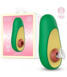 Avocado Estimulador de Clítoris con Succión