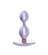 B Balls Duo Plug Anal Púrpura