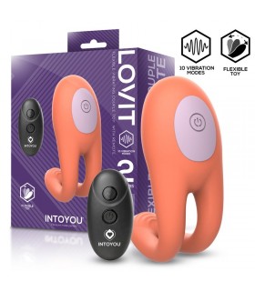 Lovit Vibrador de Pareja Flexible con Control Remote