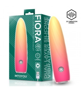 Fiora Bala Vibradora Silicona Doble Capa USB