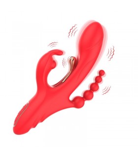Vibrador Tickler con Cadena Anal