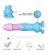 Dildo Vibrador con Thrusting y Ventosa