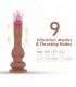 Dildo con Vibración y Movimiento Thrusting