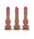 Dildo con Vibración y Movimiento Thrusting