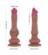 Dildo con Vibración y Movimiento Thrusting