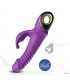 Vibrador con Thrusting y Oscilación 360º Purpura