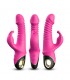 Vibrador con Thrusting y Oscilación 360º Rosa