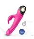 Vibrador con Thrusting y Oscilación 360º Rosa
