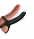 Dildo para Penetración Doble con Vibración