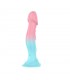 Dildo Bicolor con Vibración