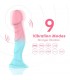 Dildo Bicolor con Vibración