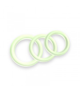 Set 3 Anillos para el Pene Brilla en la Oscuridad