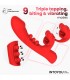 Trixy Vibrador con Tapping y Biting con App